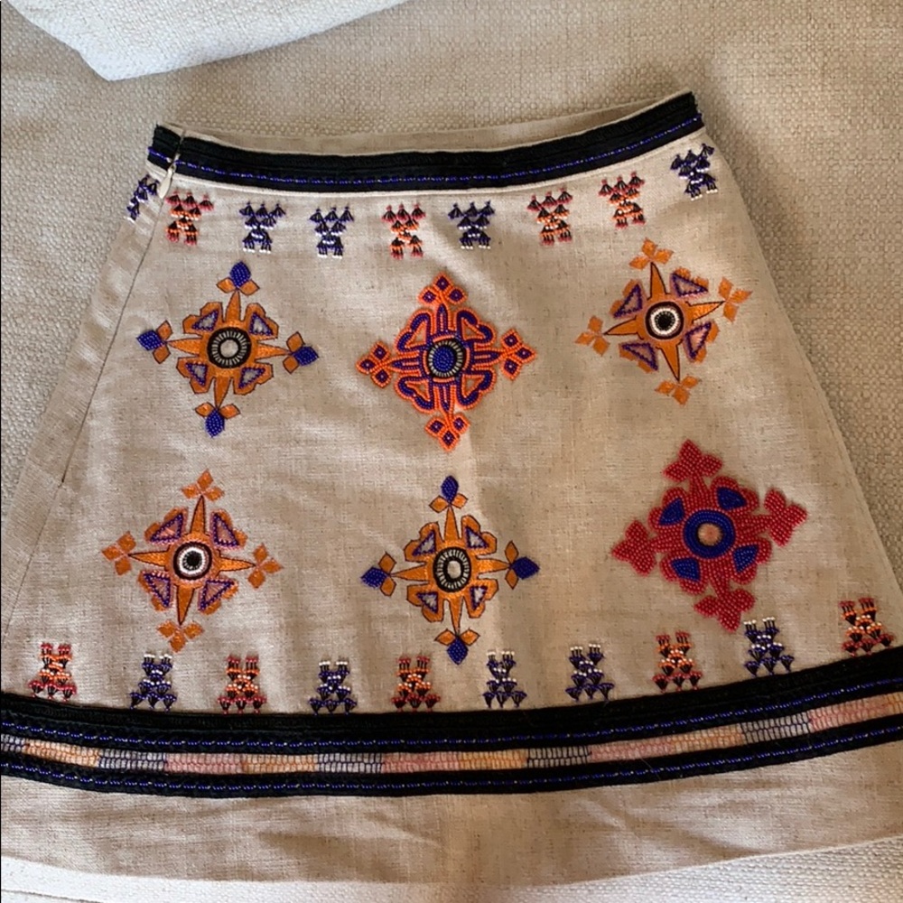Beautiful canvas skirt